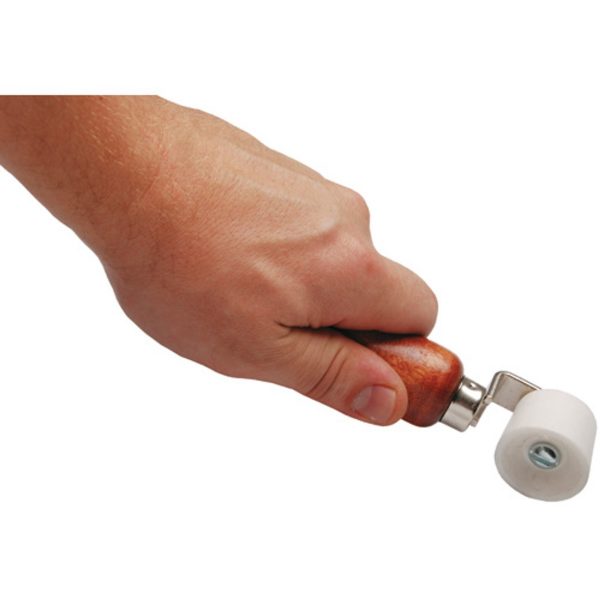 Tapetskarvrulle Advance plast 25 mm sidarm konisk - Bild 2
