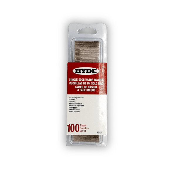 Rakblad Hyde enkant 100-pack