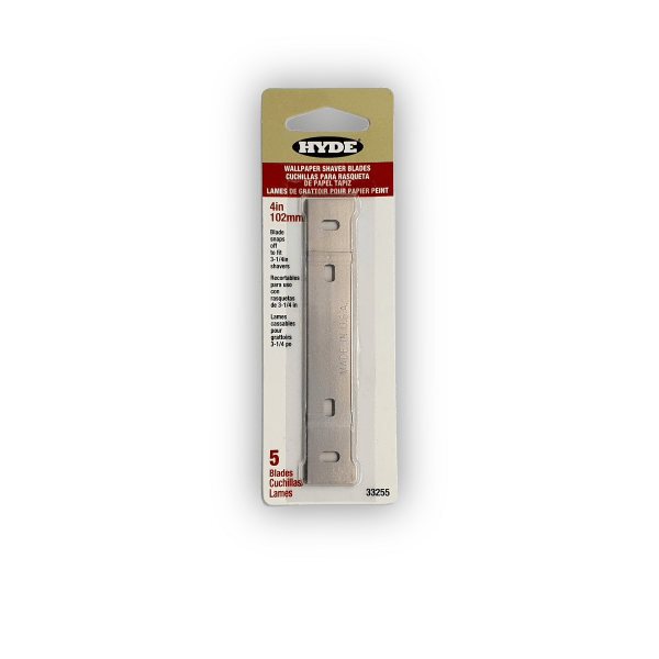 Fyrhålsrakblad Hyde 102 mm 5-pack