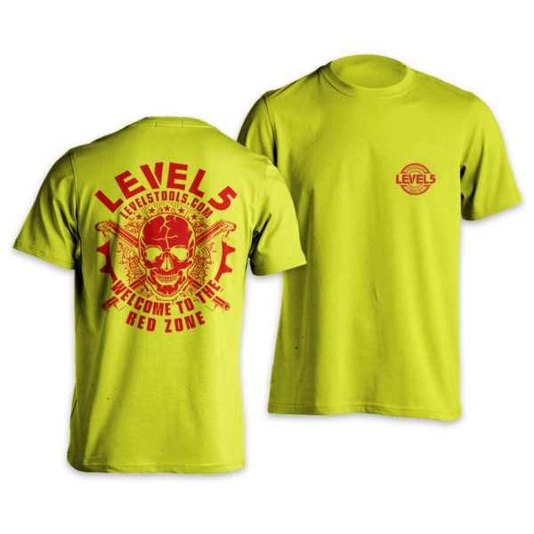T-Shirt Level5 grön large