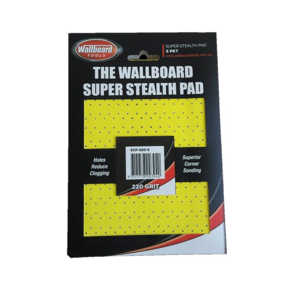 Slippapper Wallboard Super Stealth Pad 220 K 5-pack