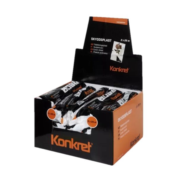 Skyddsplast Konkret 2 x 25 m - Bild 2